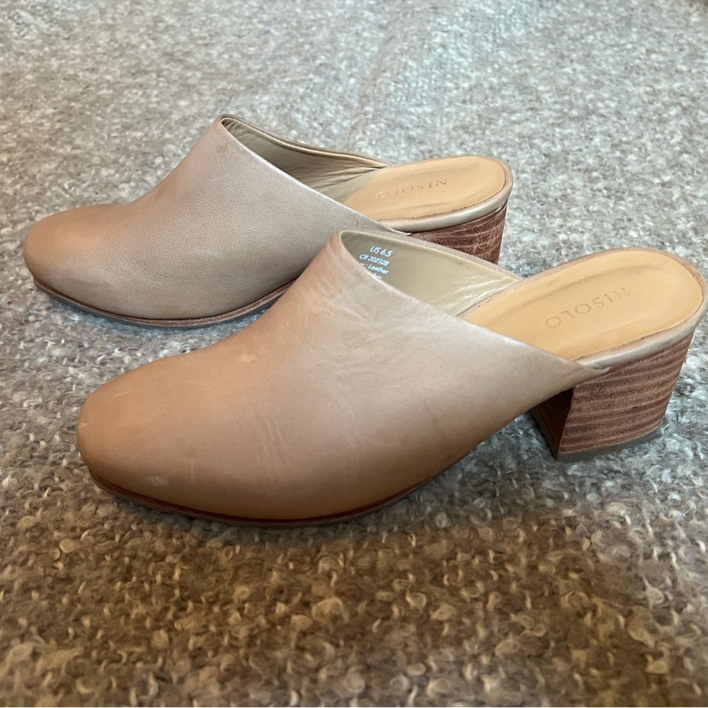 Nisolo Mules size 6.5